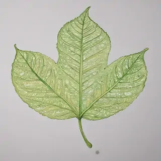 leaf doodle