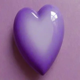 aesthetic purple heart