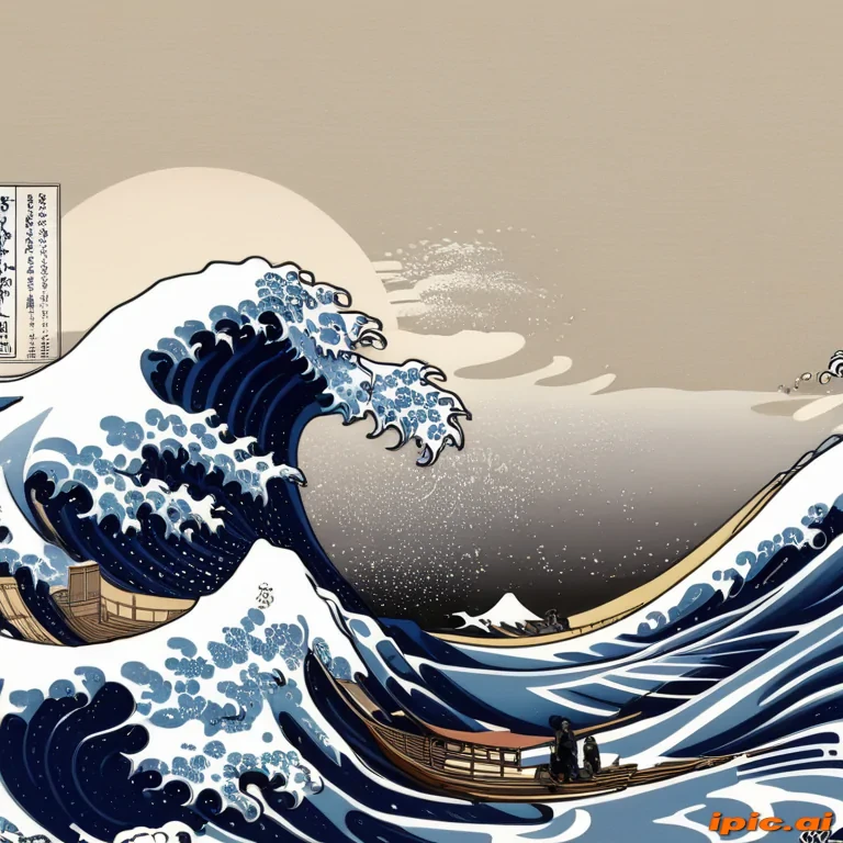 the great wave wallpaper