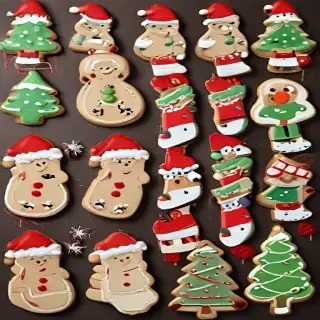 clip art christmas cookies