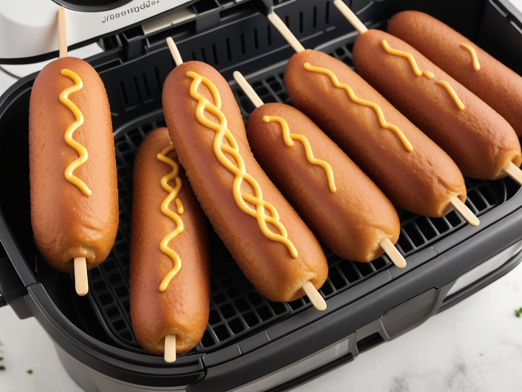 corndog in the air fryer