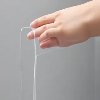 transparent divider