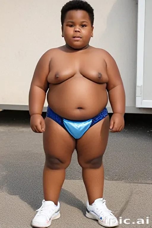 fat black kid