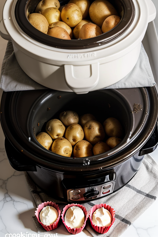 baking potatoes in crock pot without foil