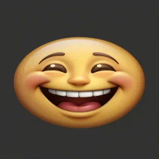 smiling emoji transparent background