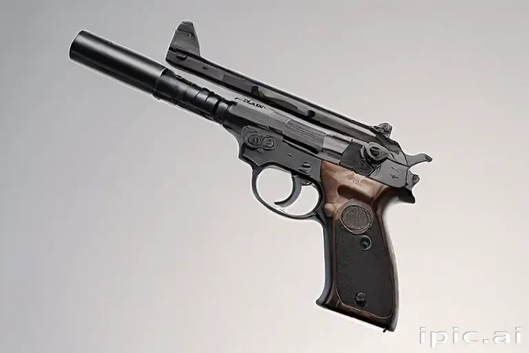 gun with transparent background