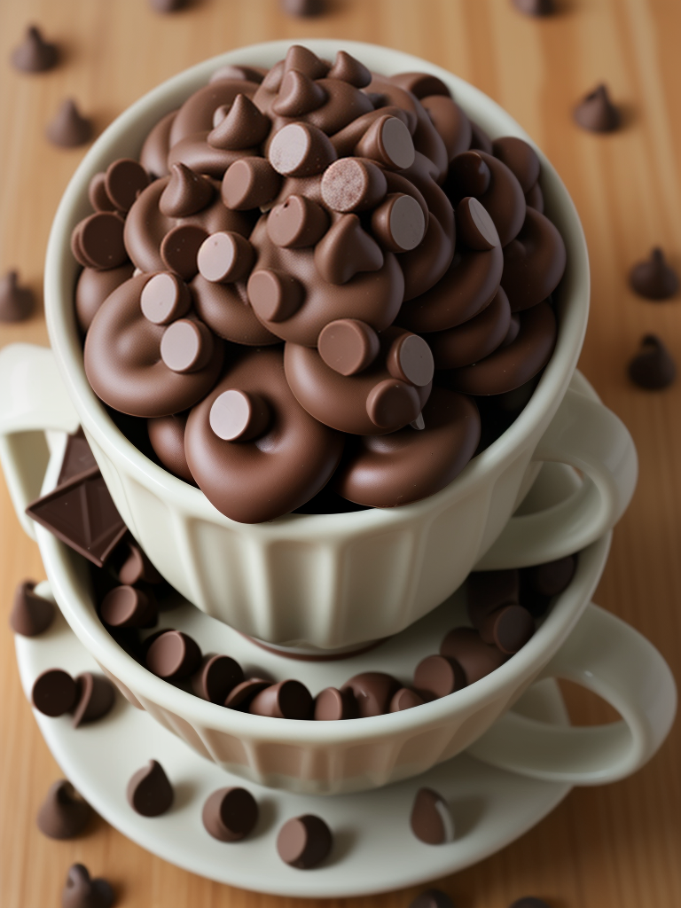 how many oz of chocolate chips in a cup