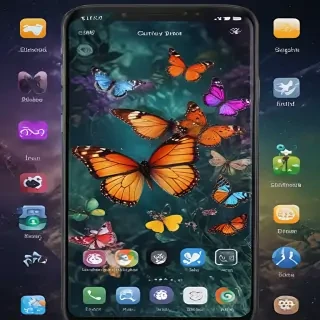 butterfly home screen