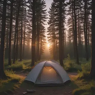 camping background pic