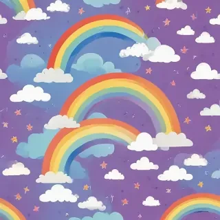 cute rainbow wallpaper