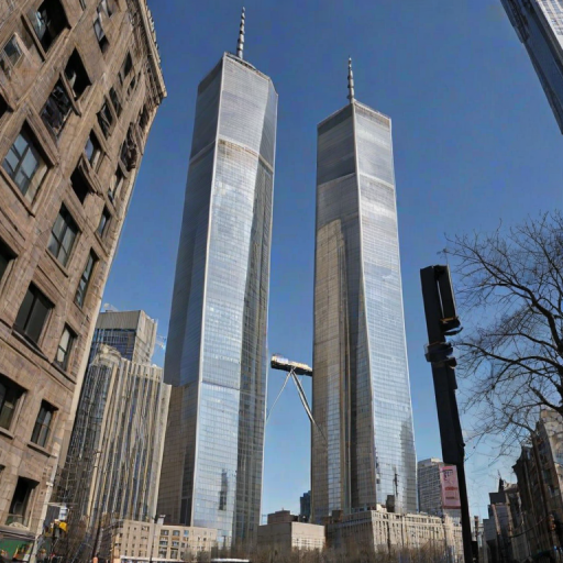 twin towers transparent