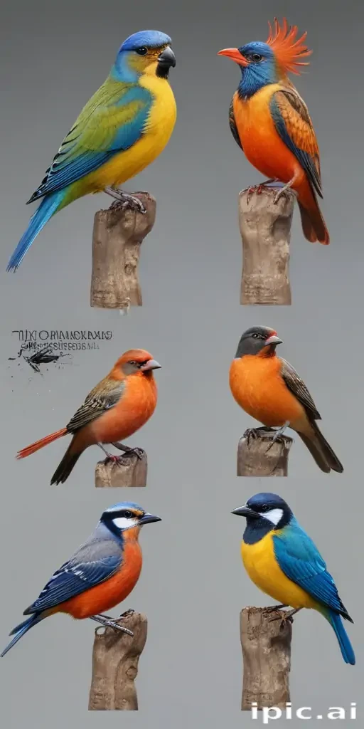 birds transparent background