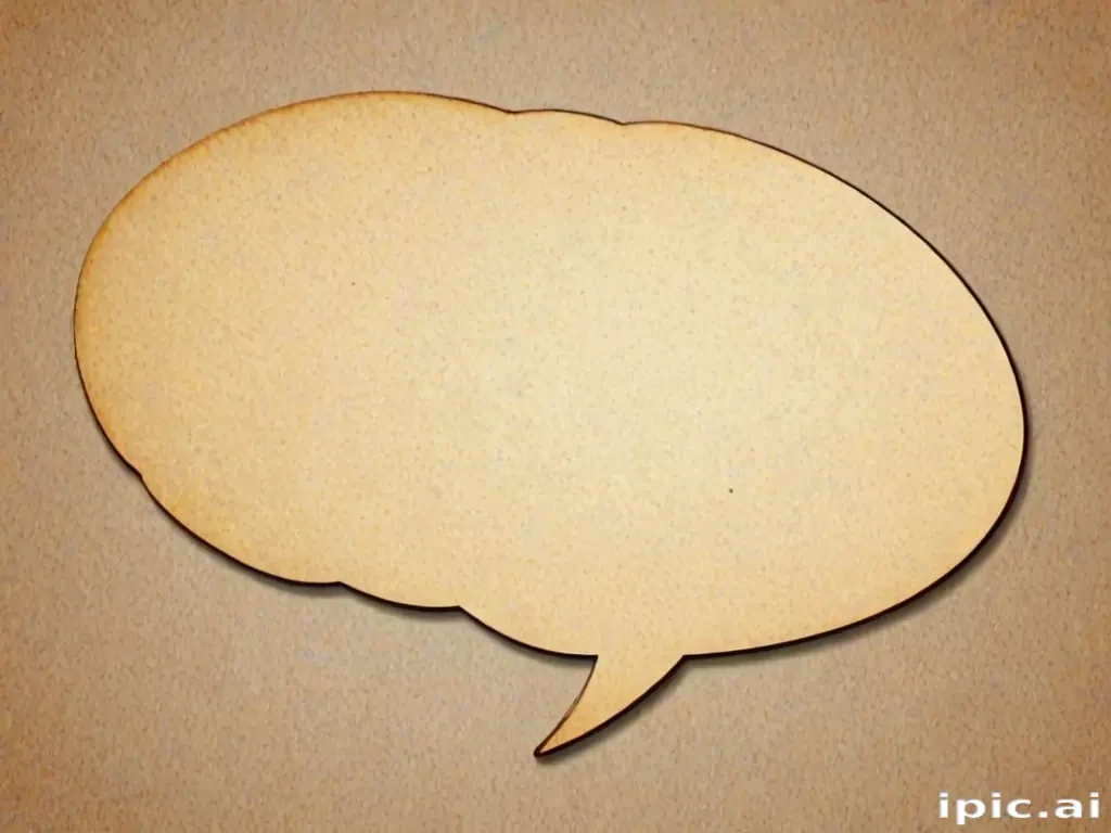 speech bubble clip art