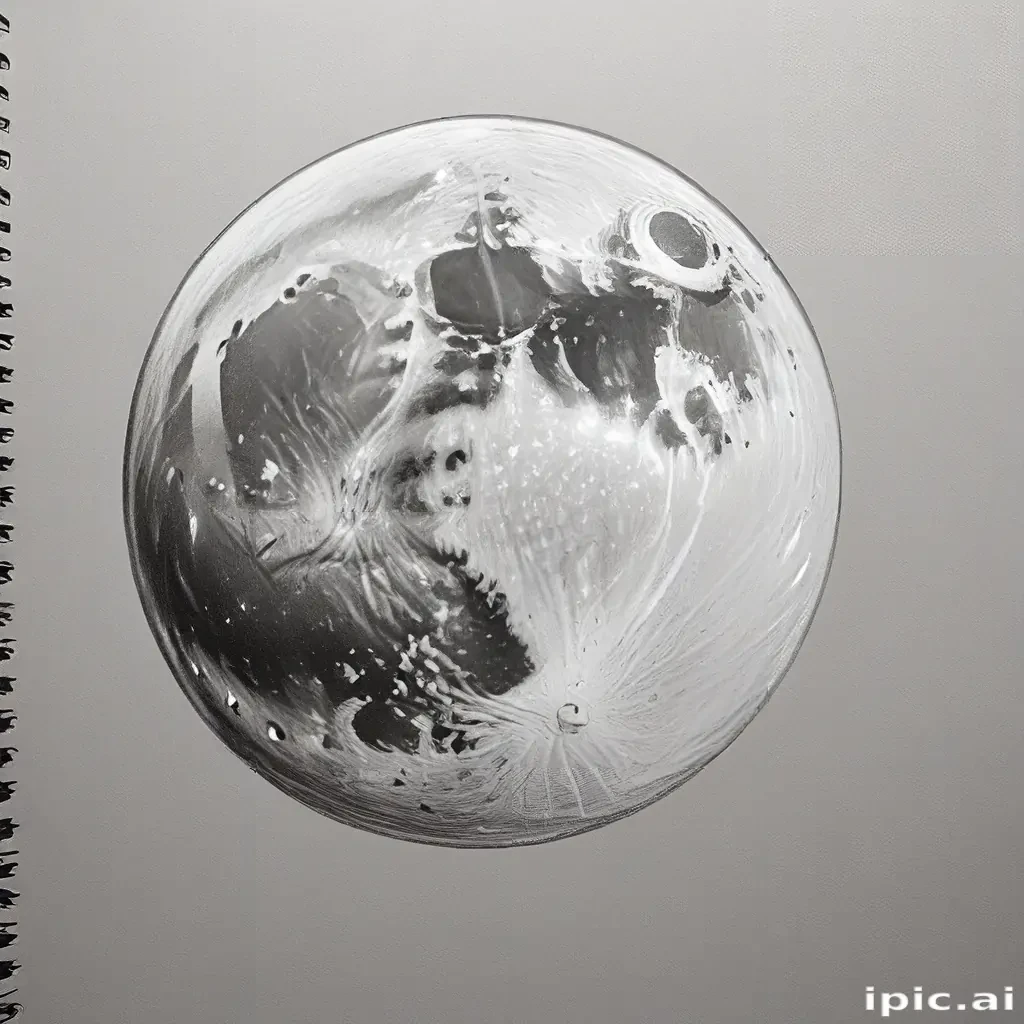 moon sketch