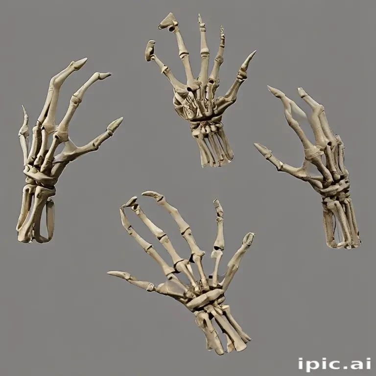 skeleton hands png