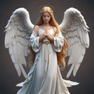clipart of angels with wings