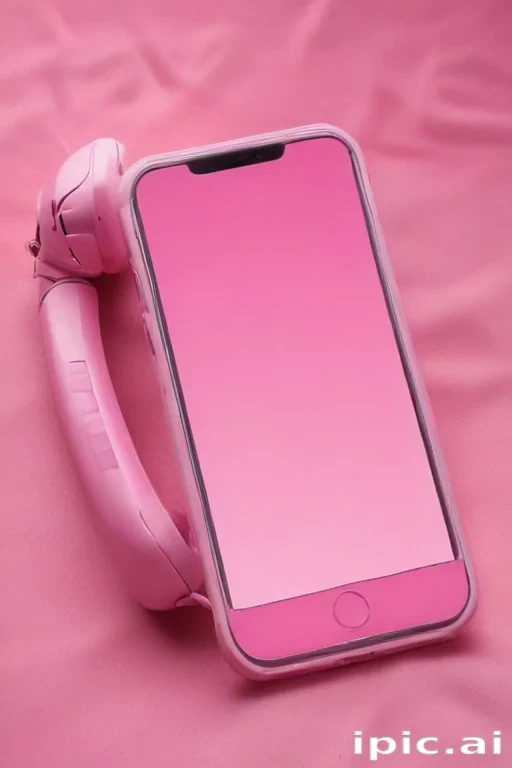 pink phone background