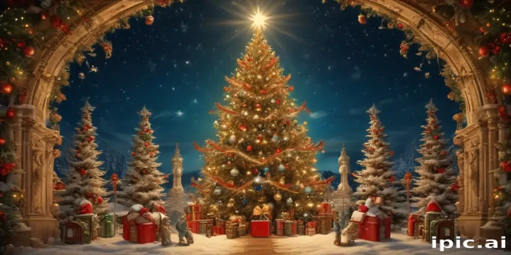 vintage merry christmas image