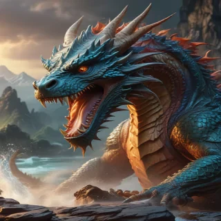 dragon backround