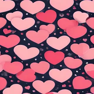 cute heart background