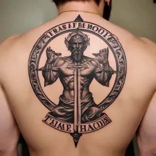 fear god tattoo