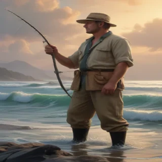 rod in fishing