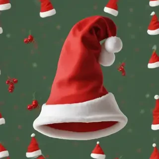 christmas hat no background