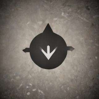downward arrow