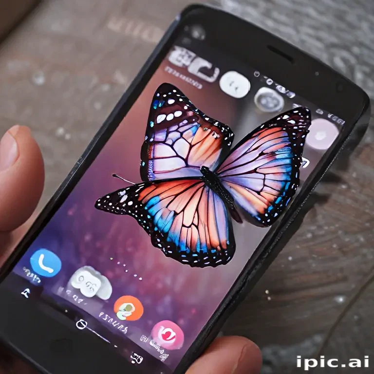 butterfly home screen