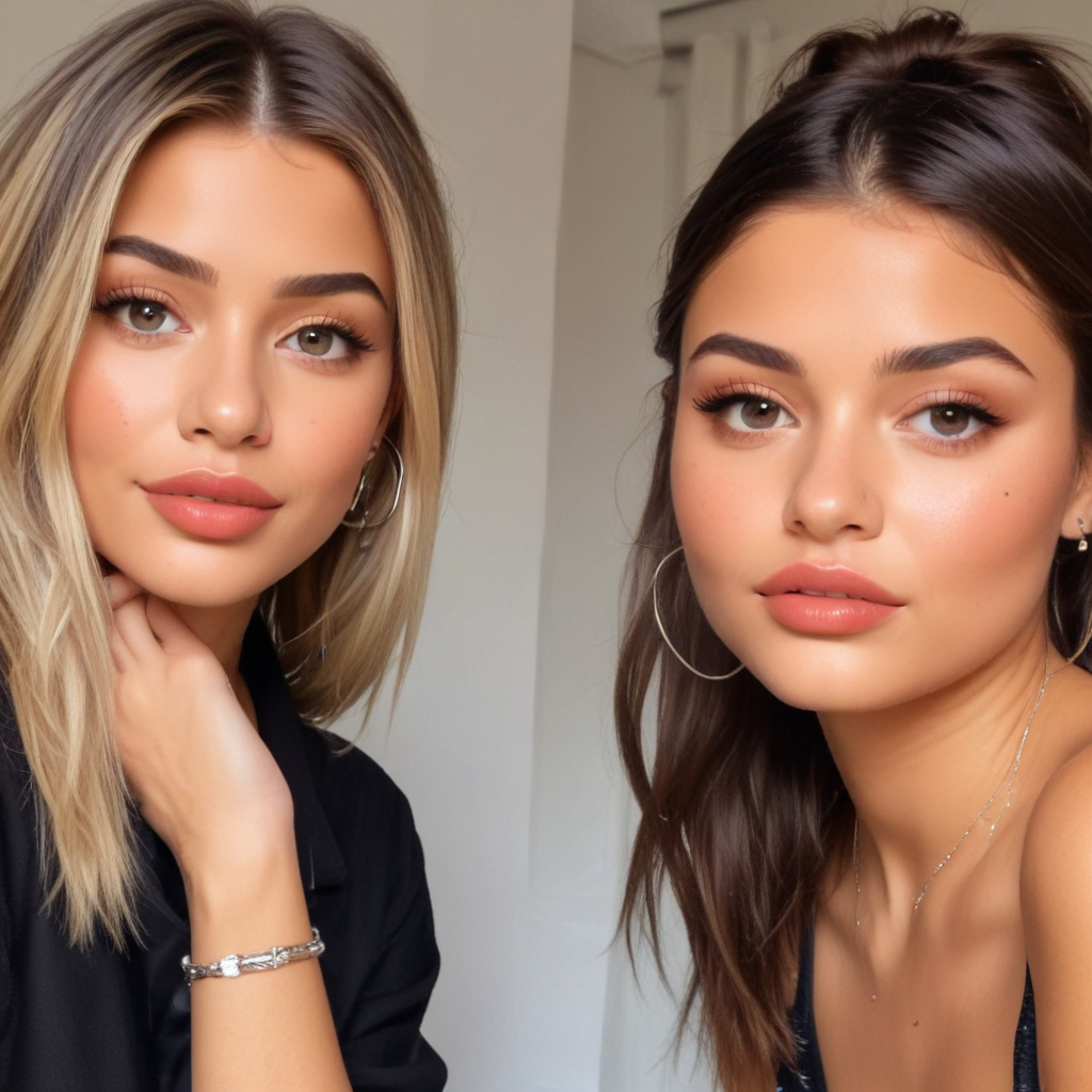 hailey bieber tiktok selena gomez