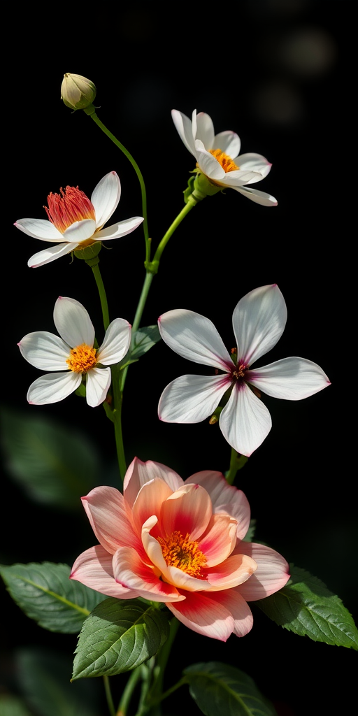flower transparent border