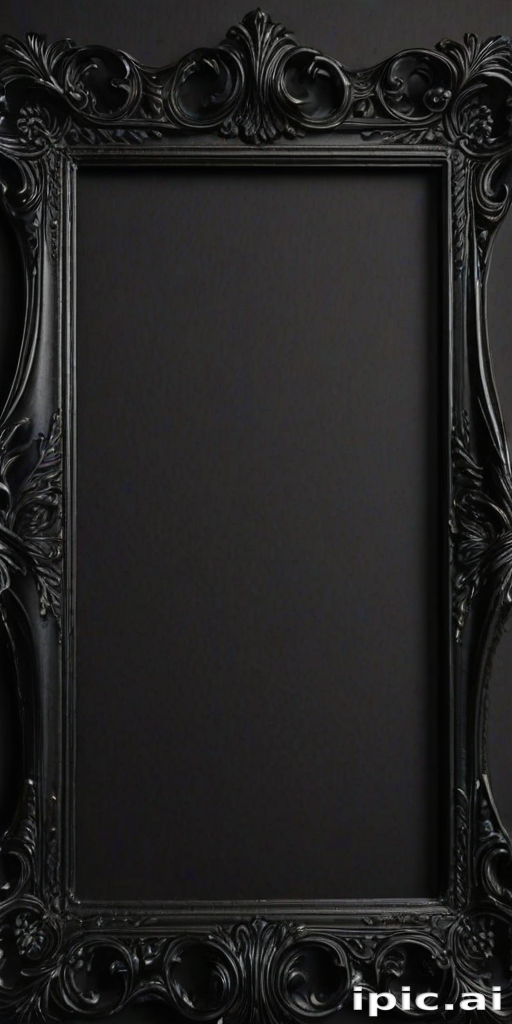 black frame background