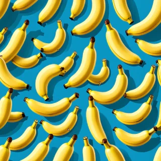 cartoon banana