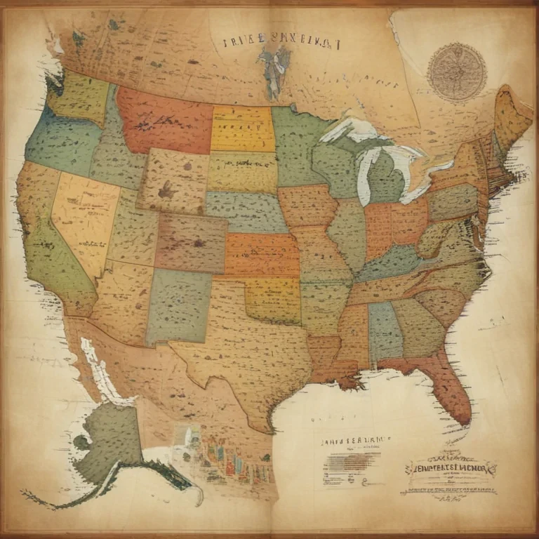map of the us states