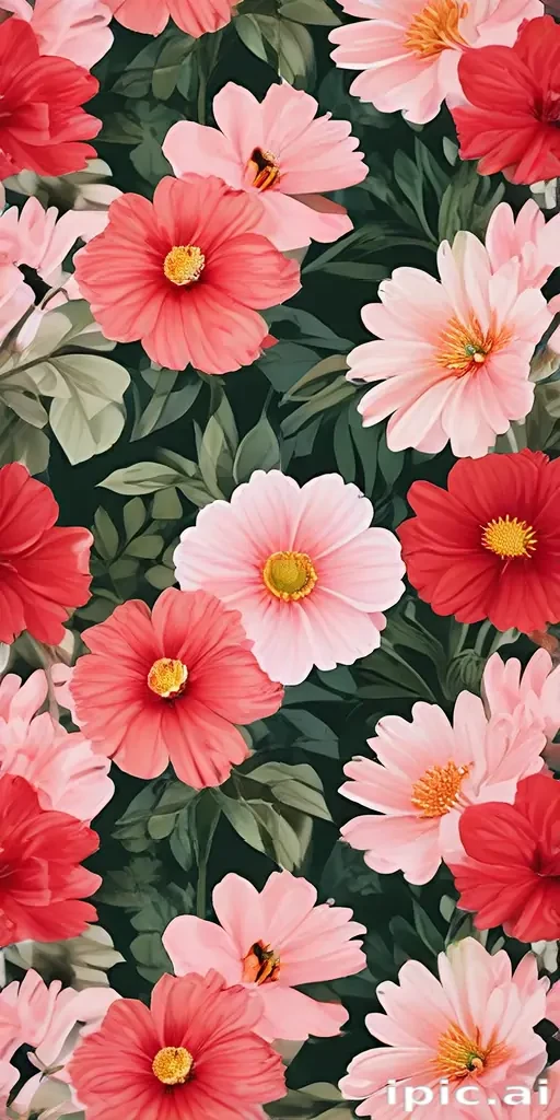 flower line