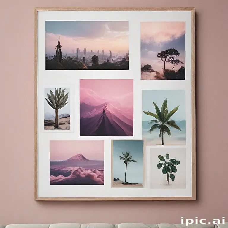 aesthetic pictures for wall to print