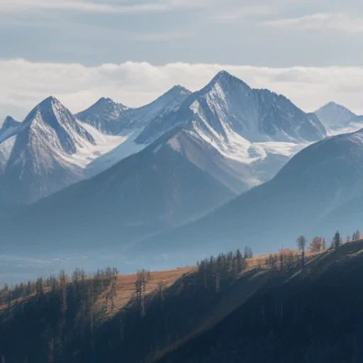 mountains transparent