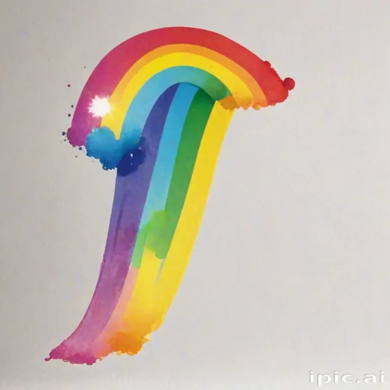 rainbow transparent background
