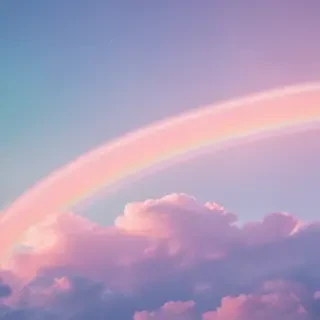 pastel rainbow aesthetic wallpaper