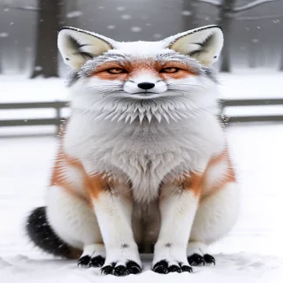 snow fox