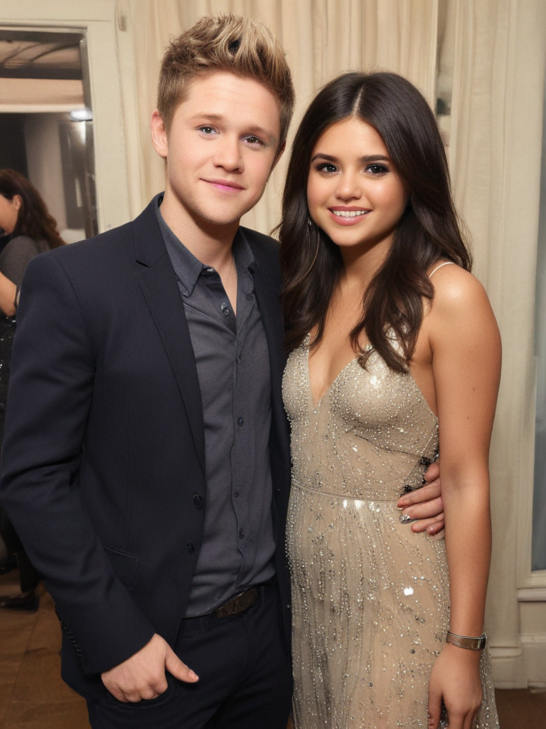 niall horan with selena gomez