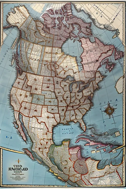 map of the united states of america