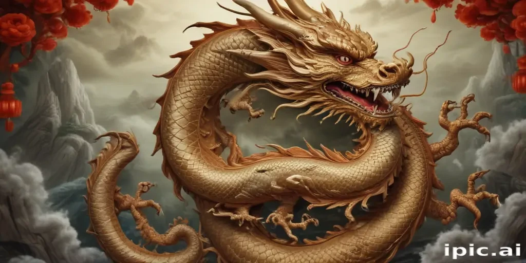 chinese dragon background