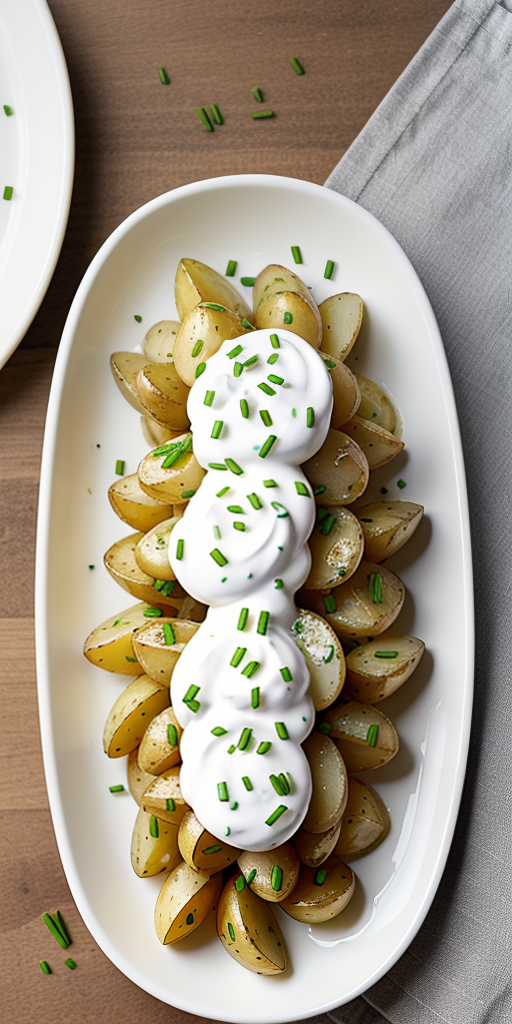 sour cream and chive potatoes