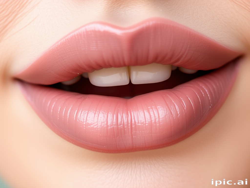 Dusty mauve lips with a powdery finish, "Vintage Bloom" features a soft, diffused edge and a subtle rose gold undertone for a romantic, retro-inspired look