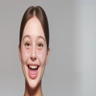 happy face transparent