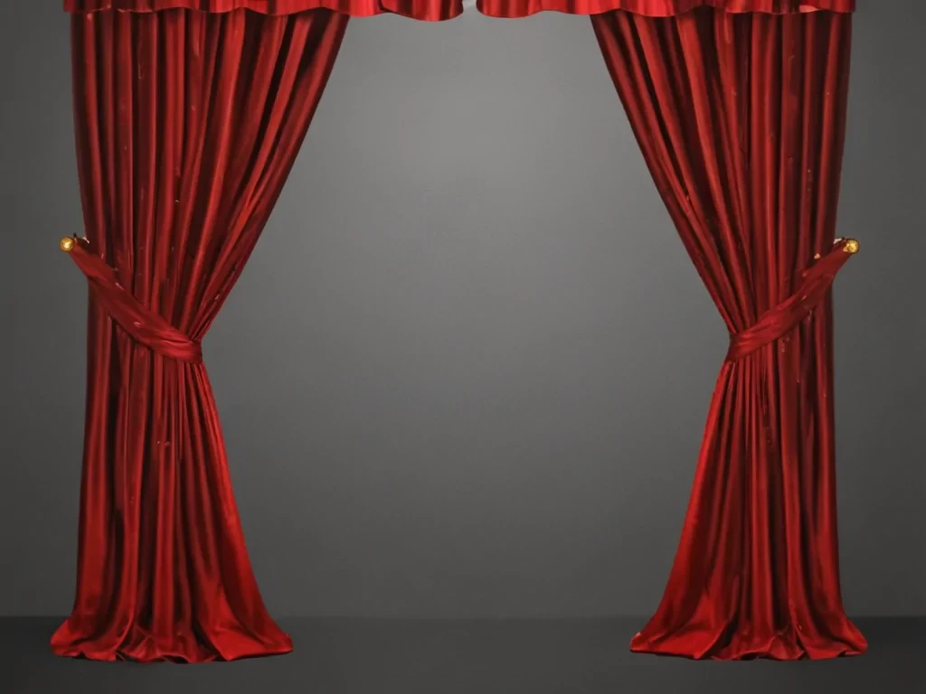 red curtain png