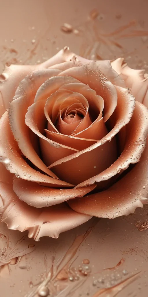 rose gold iphone screensaver