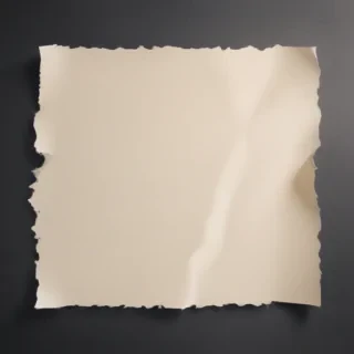 transparent background ripped paper