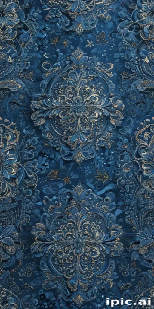 blue pattern background